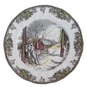 Johnson Brothers Friendly Village Sugar Maples Dinner Plate 10.25"
